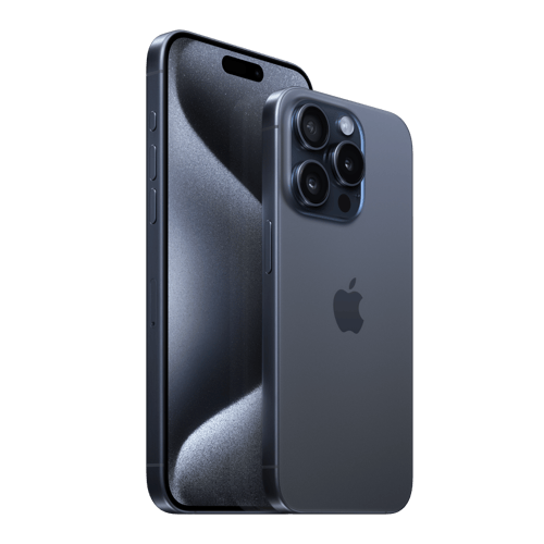 Apple iPhone 15 Pro max 256GB (E-SIM) Titanium blue – GOLDEN VENTURE  COLOMBIA